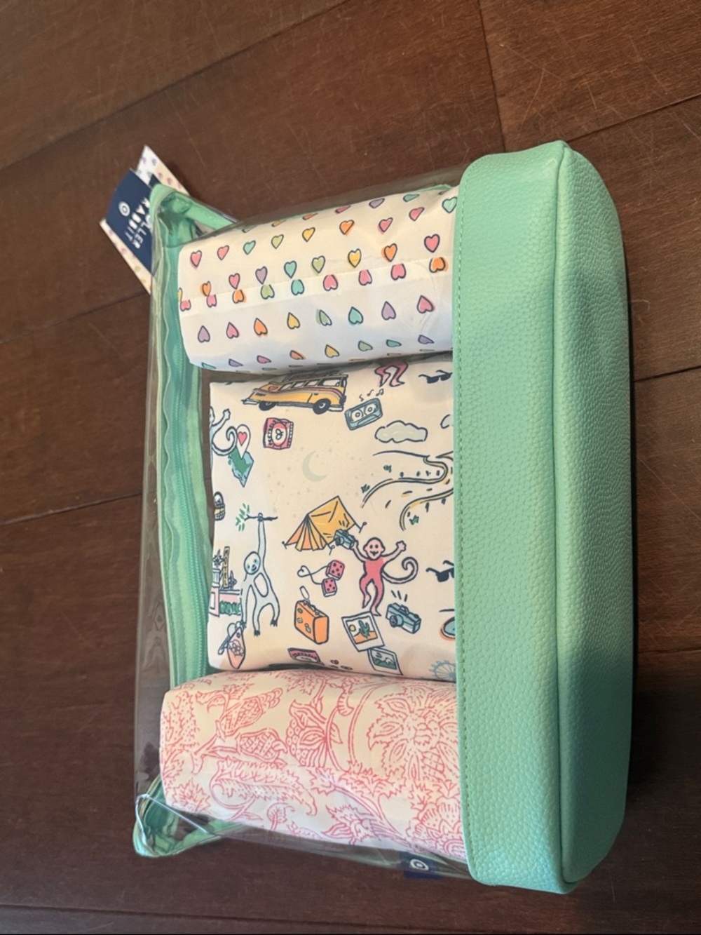 Roller Rabbit x Target Pouches Set - Picture 3 of 3